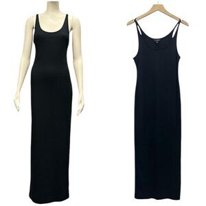J.Crew Black Tank Maxi Dress 2X NWT